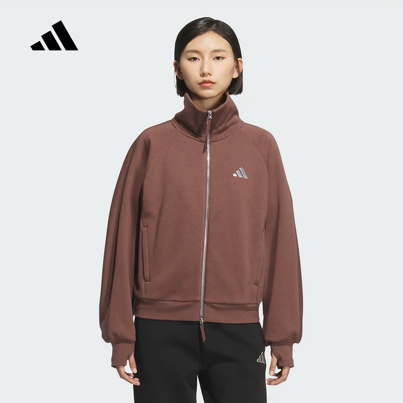 阿迪达斯 （adidas）|（新款）2025冬女针织夹克 KC0048