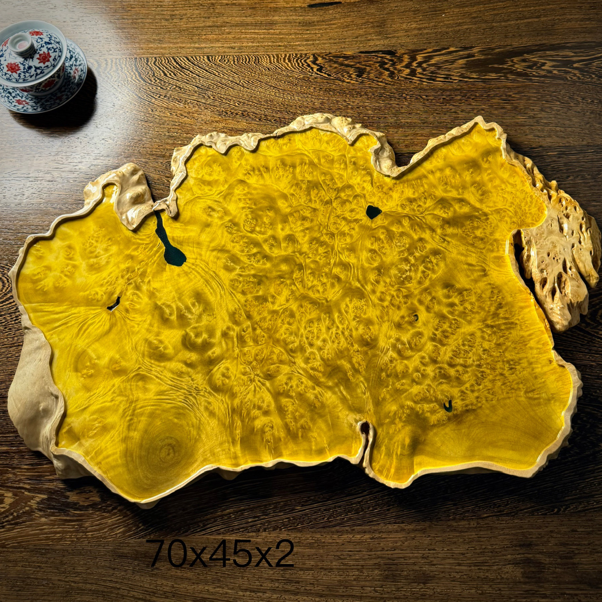 极简茶几黄金樟大尺寸