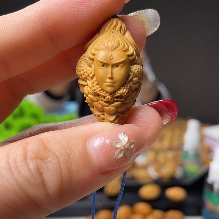 橄榄核吊坠橄榄核