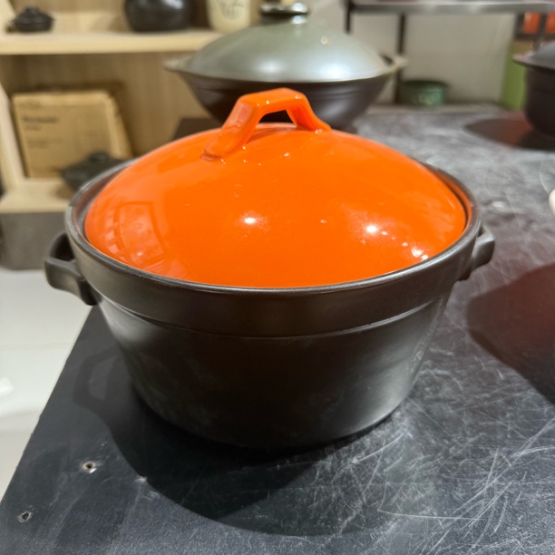 景德镇珍宝砂锅2412黄盖2.5升