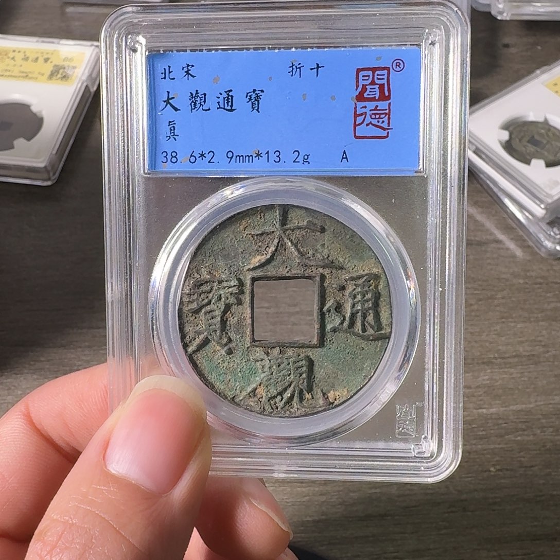 小***~铜A闻博文化大观通宝