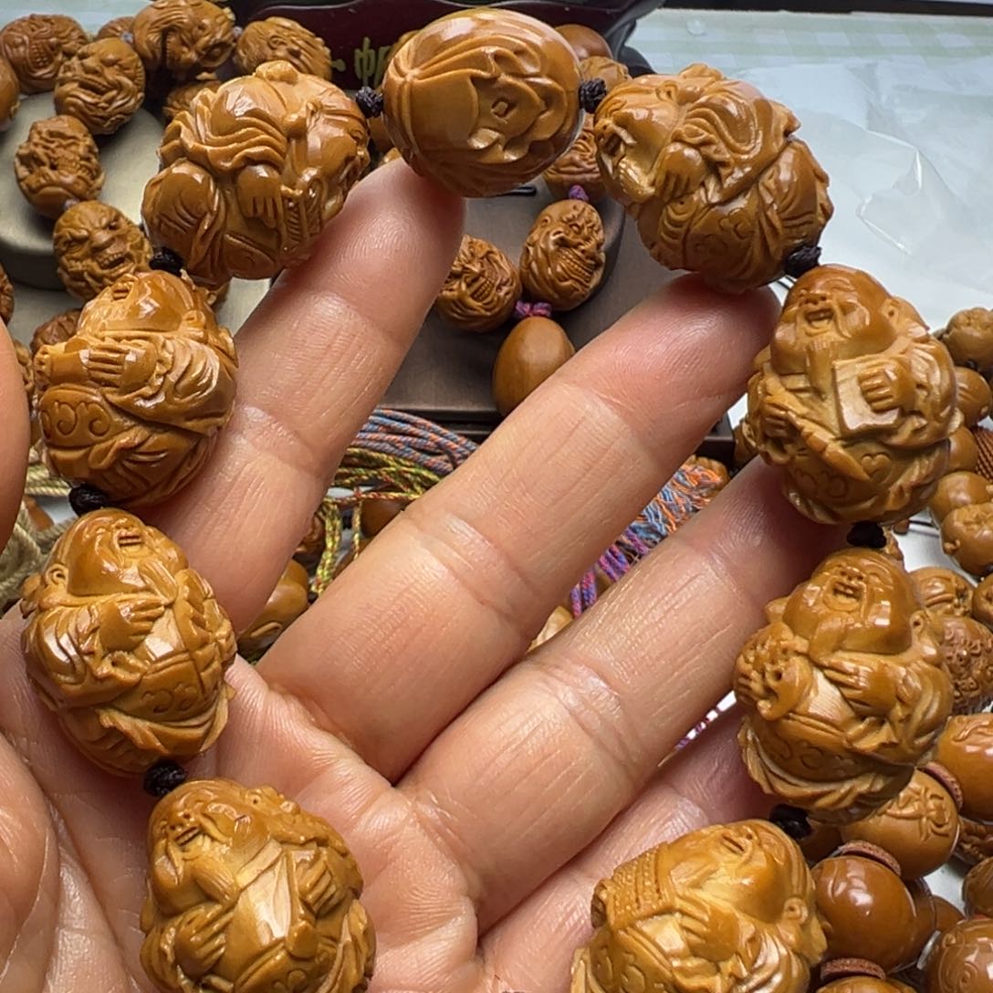 橄榄核手串/手链八方来财