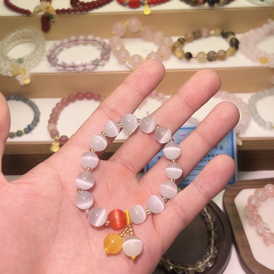 石英质玉手串未镶嵌