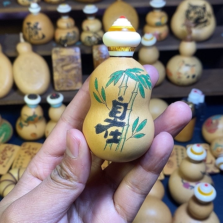 针刺竹子葫芦葫芦