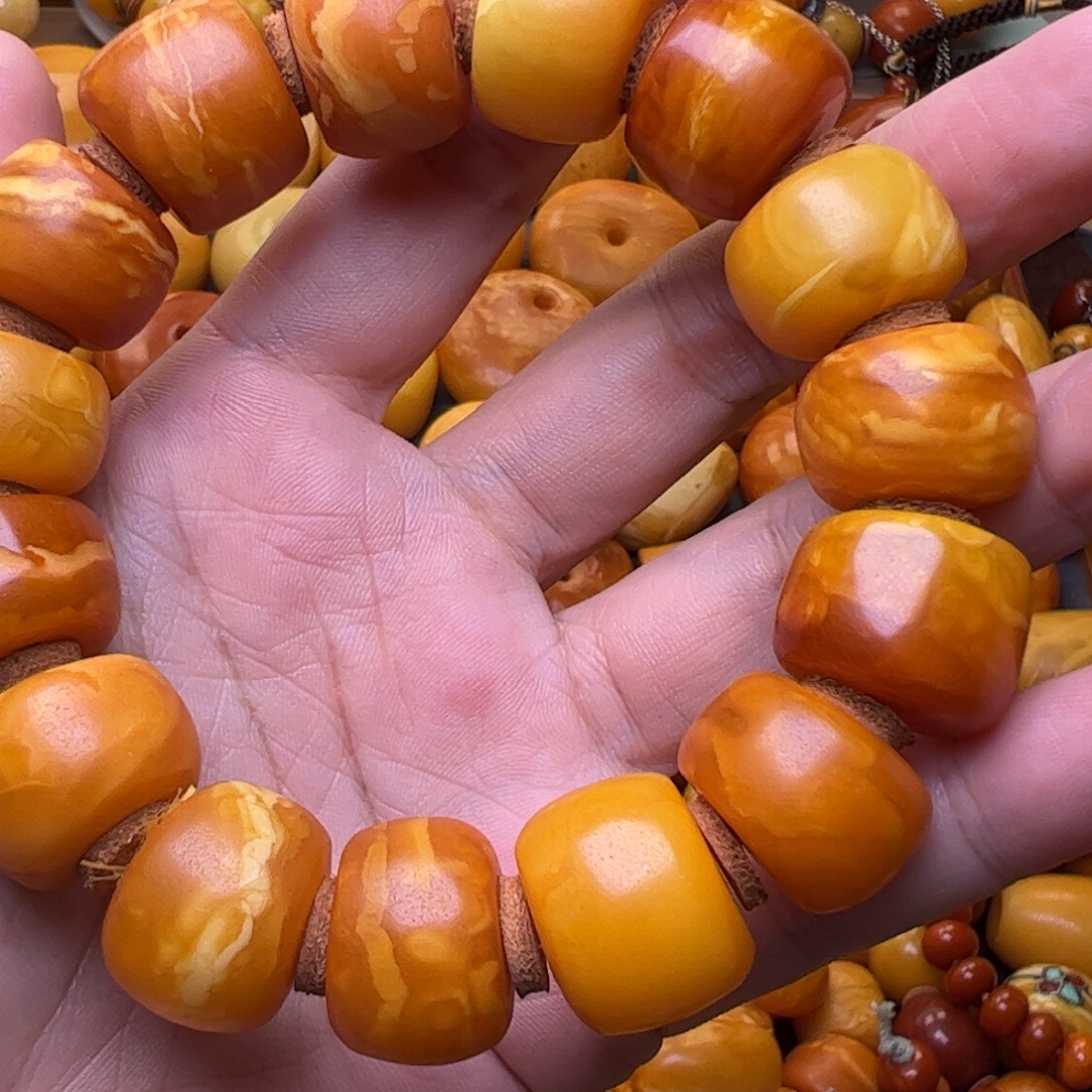 琥珀未镶嵌珠宝奇石17.6