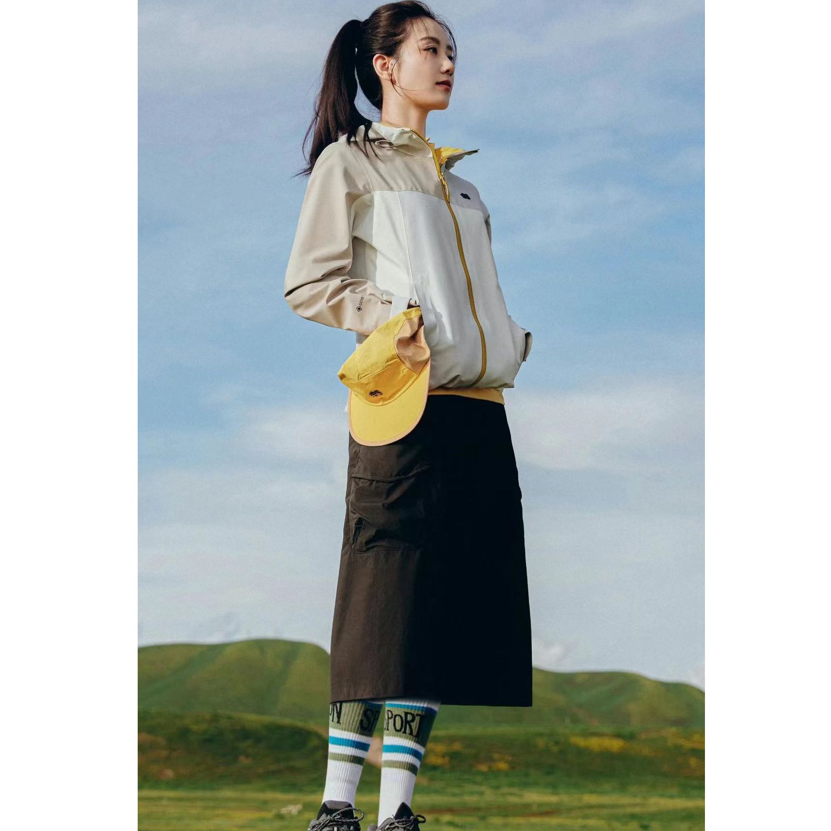 【双双外贸】露营防晒防泼水运动短裤休闲CAMP女子半裙T37-728