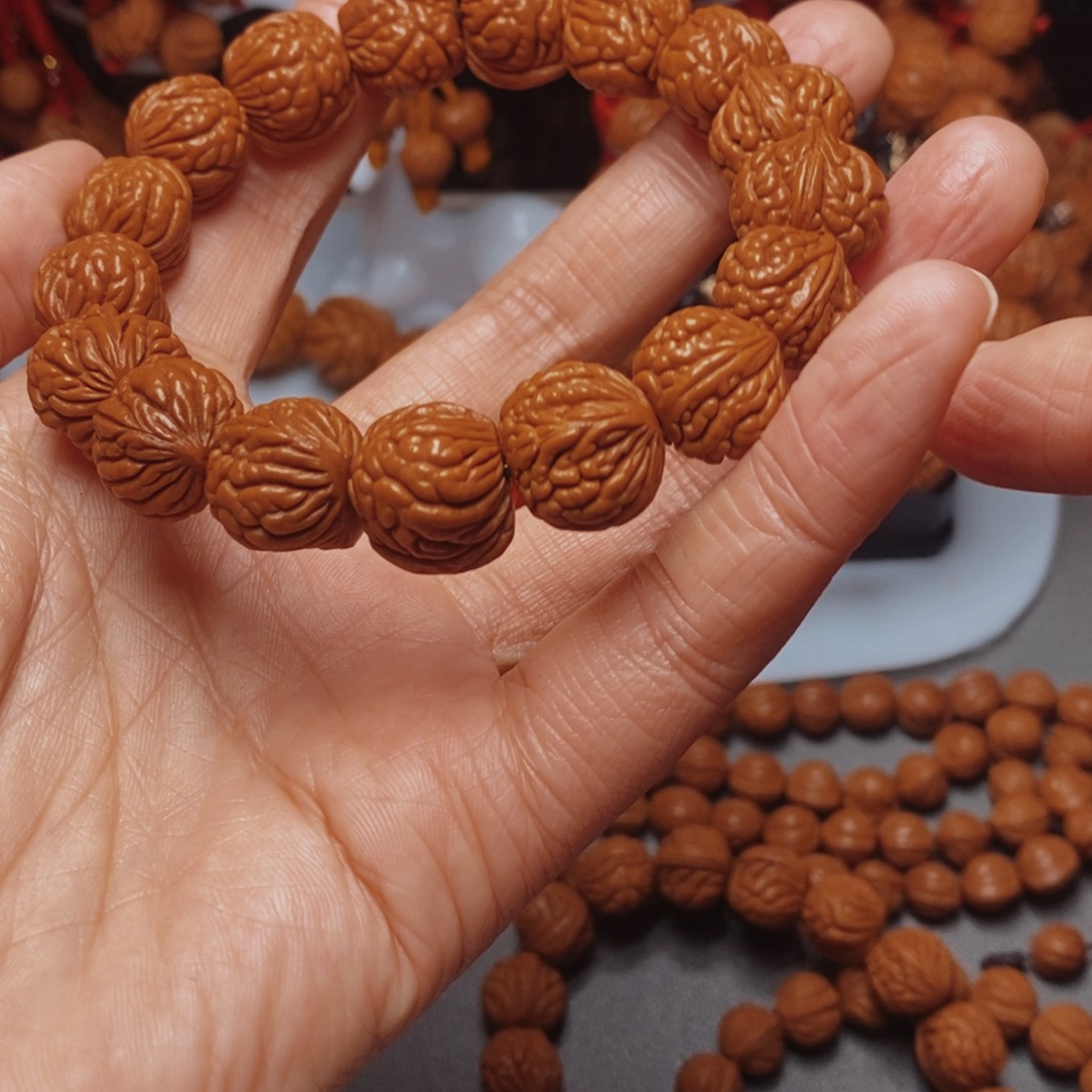 桃核吊坠桃枭手串1