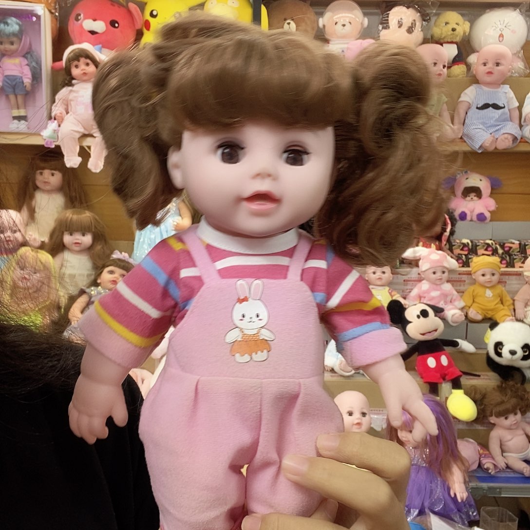 软搪胶娃娃玩具儿童