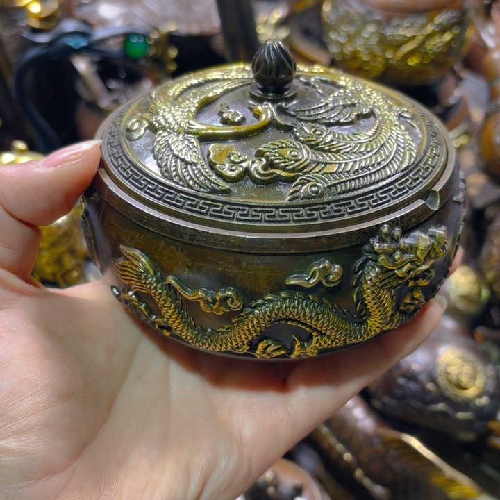 铜器摆件收收藏藏