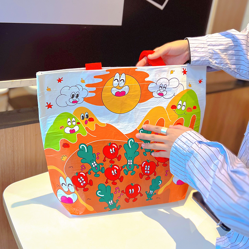 2个装！ins风丽新布防水百搭托特包单肩包休闲大容量通勤版太阳