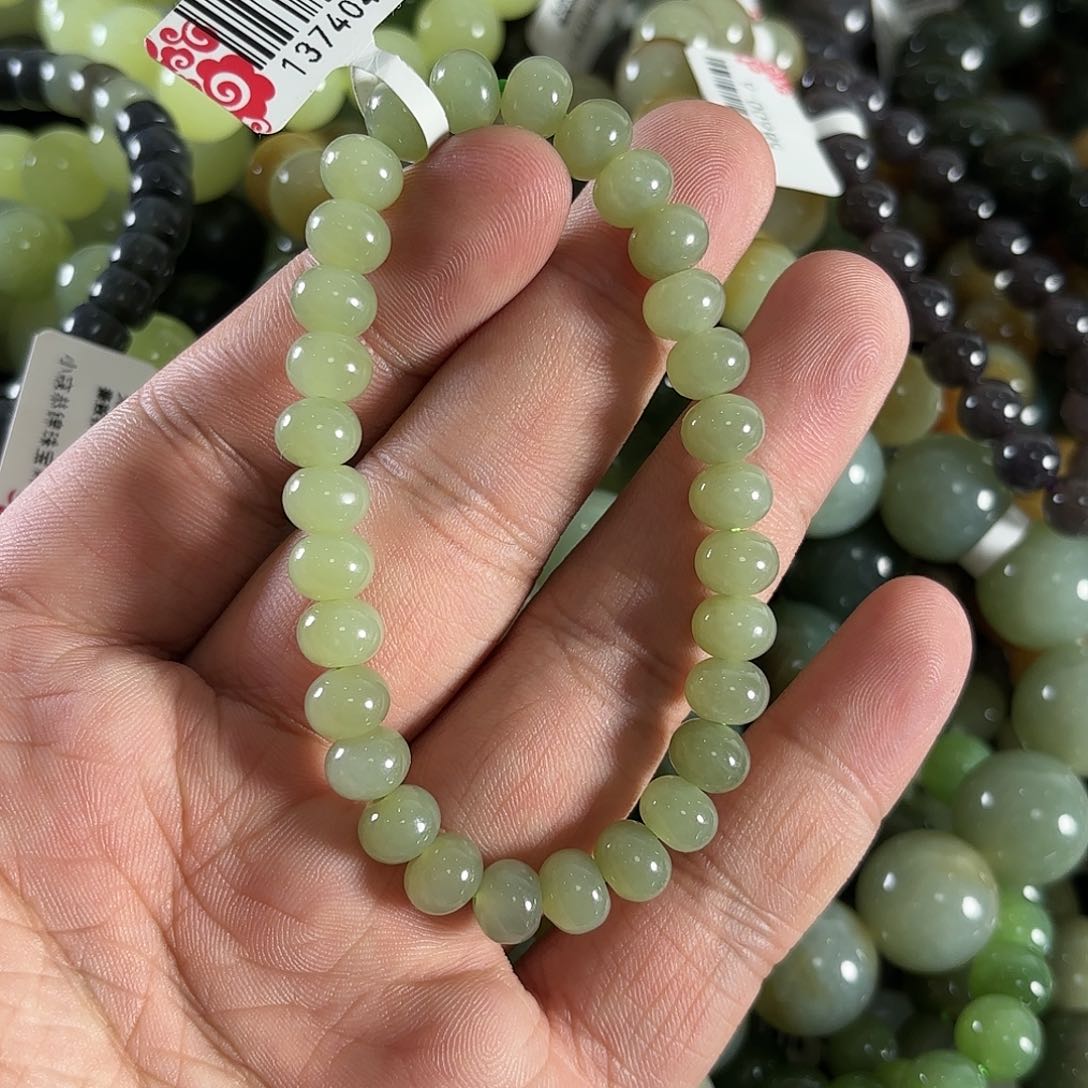 和田玉手链未镶嵌W133