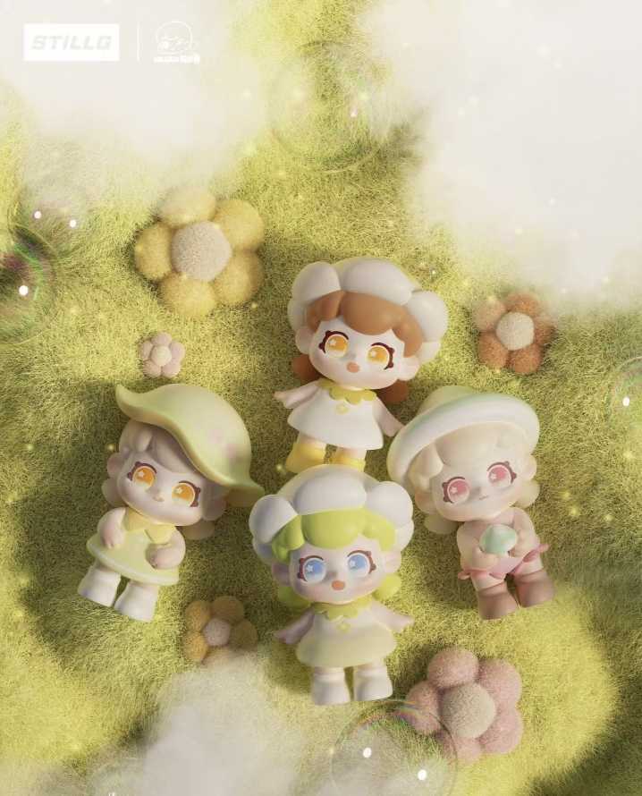 【咪发嗦拆盒】Lilulu莉露露蘑菇小甜心萌粒盲盒潮玩摆件公仔