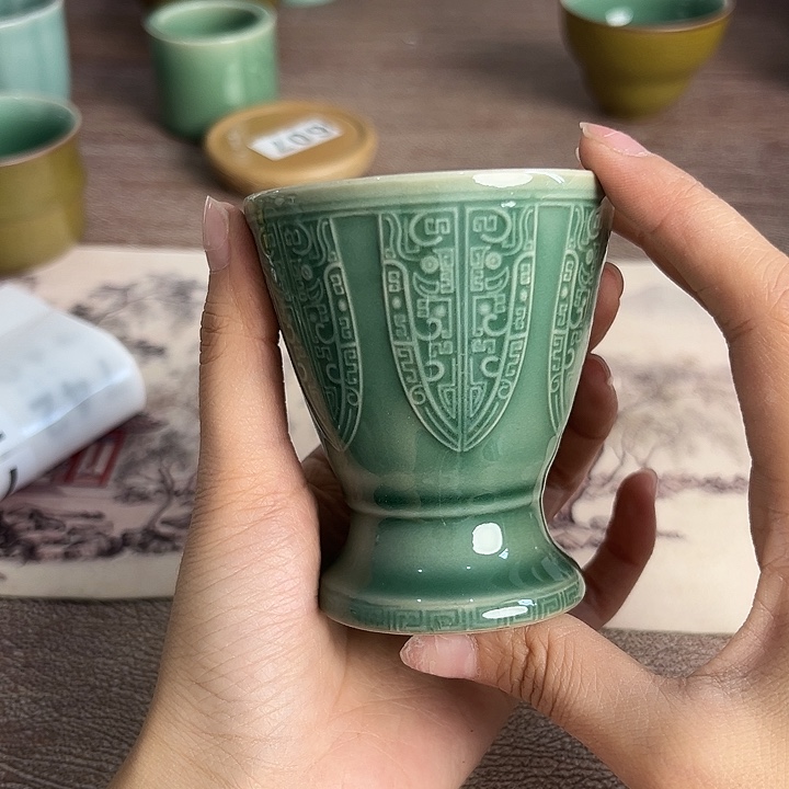 小米茶器龙泉青瓷