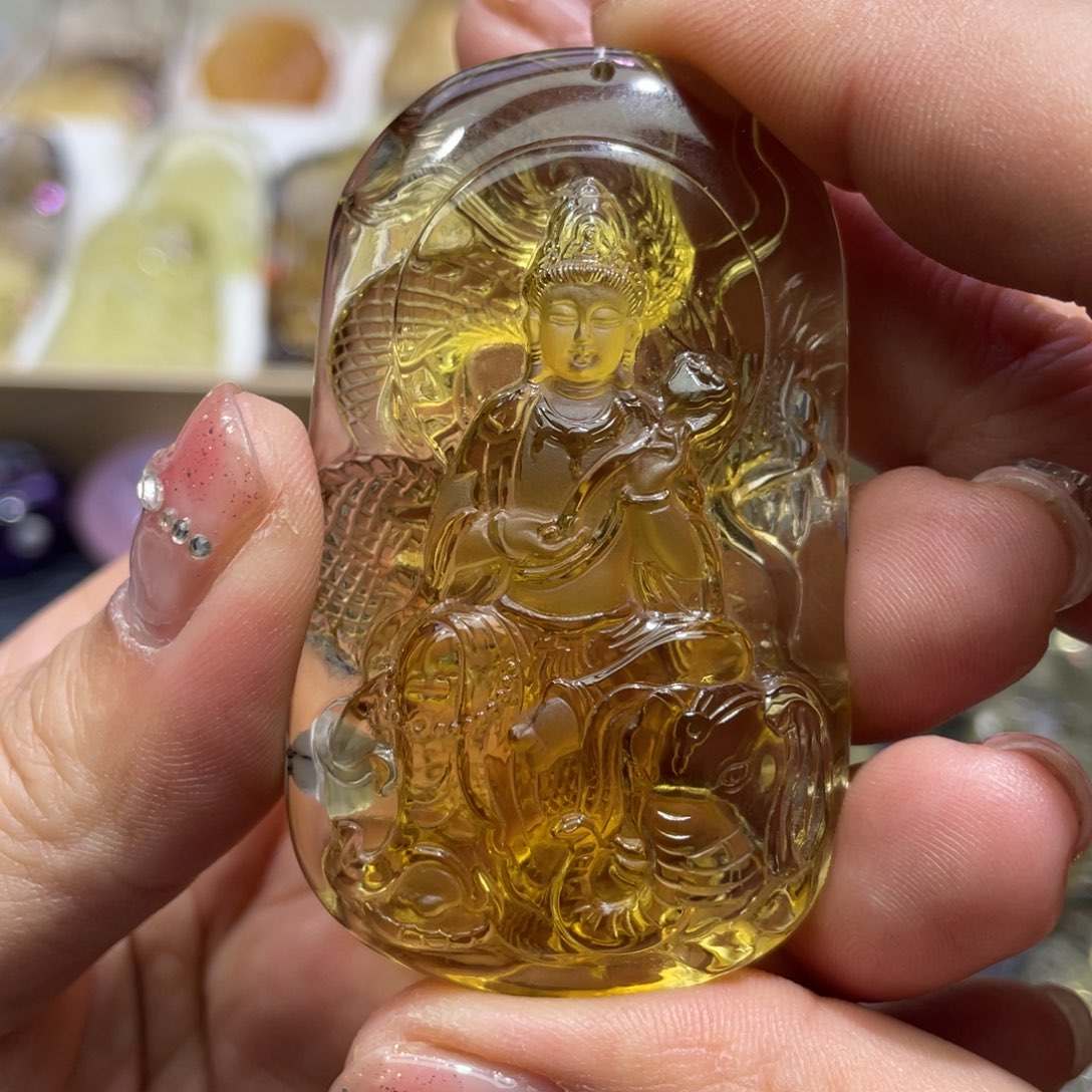 水晶颈饰未镶嵌定制