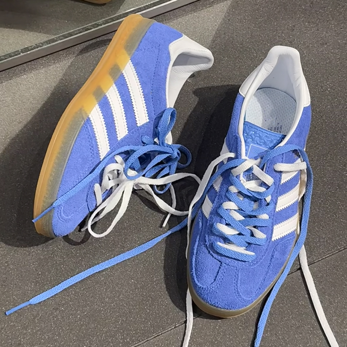 牛皮版粉色德训情侣款男鞋女鞋2025春季新款休闲板鞋