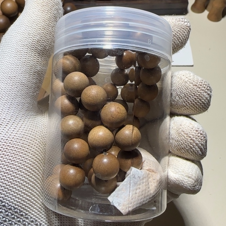 懒***～檀香木老山檀香1.0×19黑肉顺纹焦糖奶香拆房料九分沉