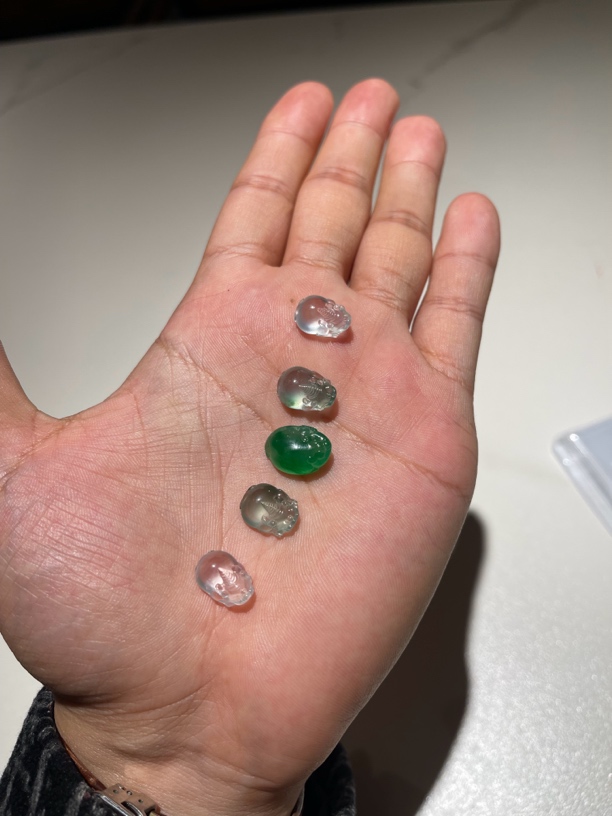 缅甸翡翠A货观音