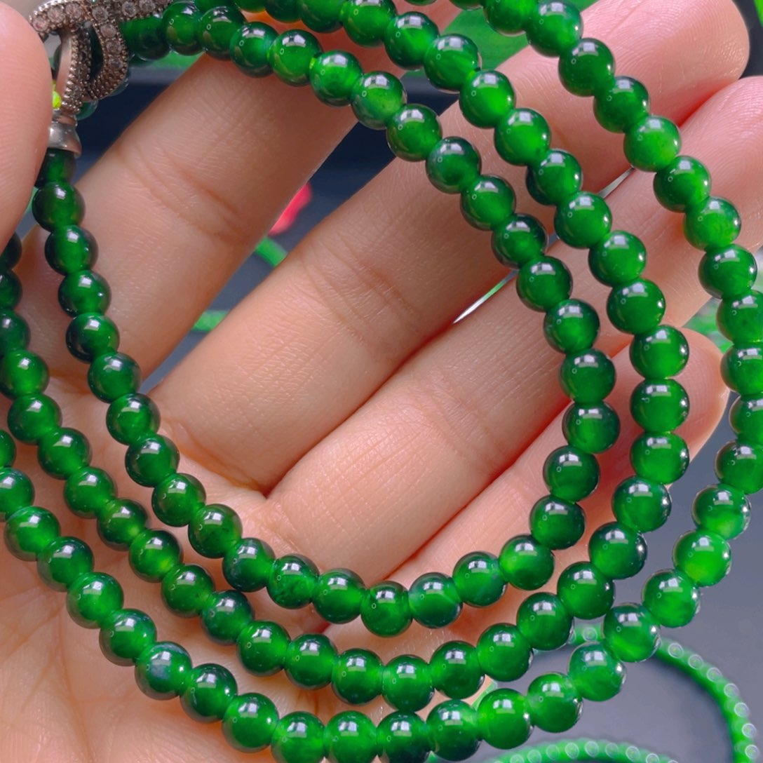 翡翠项链未镶嵌，1