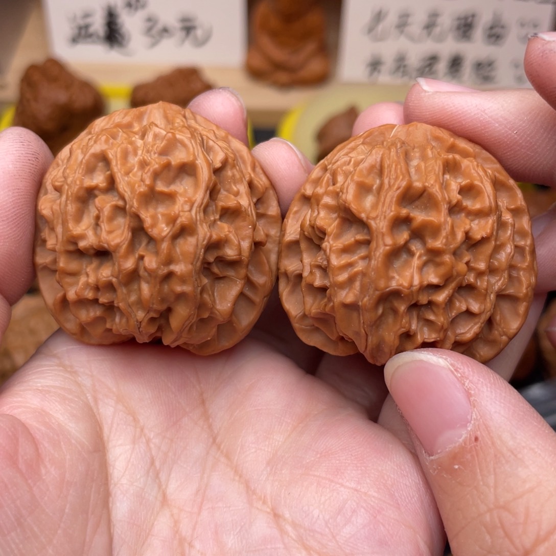 文玩核桃把件苹果39