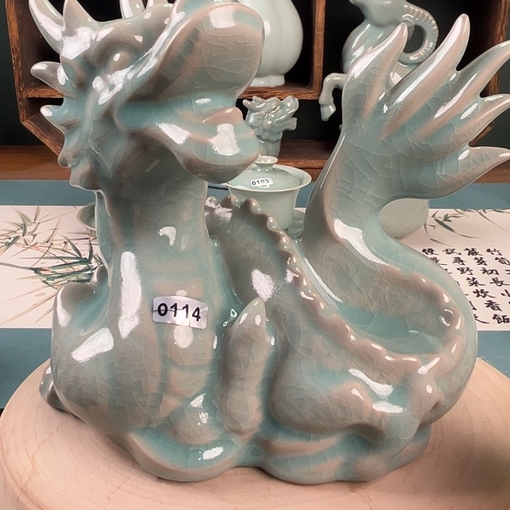 杯0114 青鸾汝瓷汝州发货
