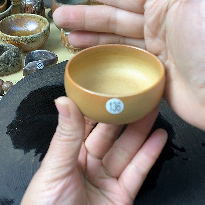 杯川宝福利柴烧茶器