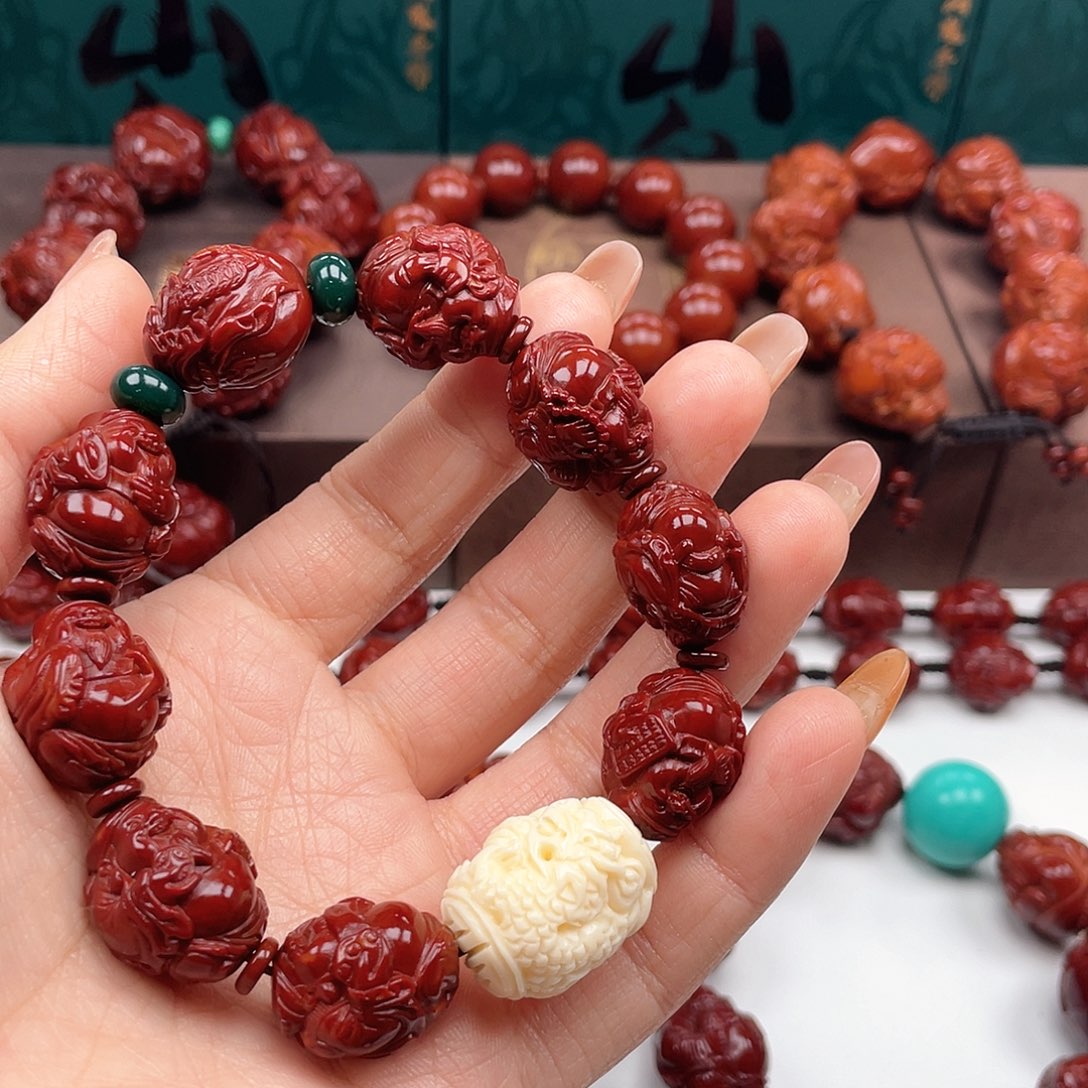 橄榄核手串G*G财神手串