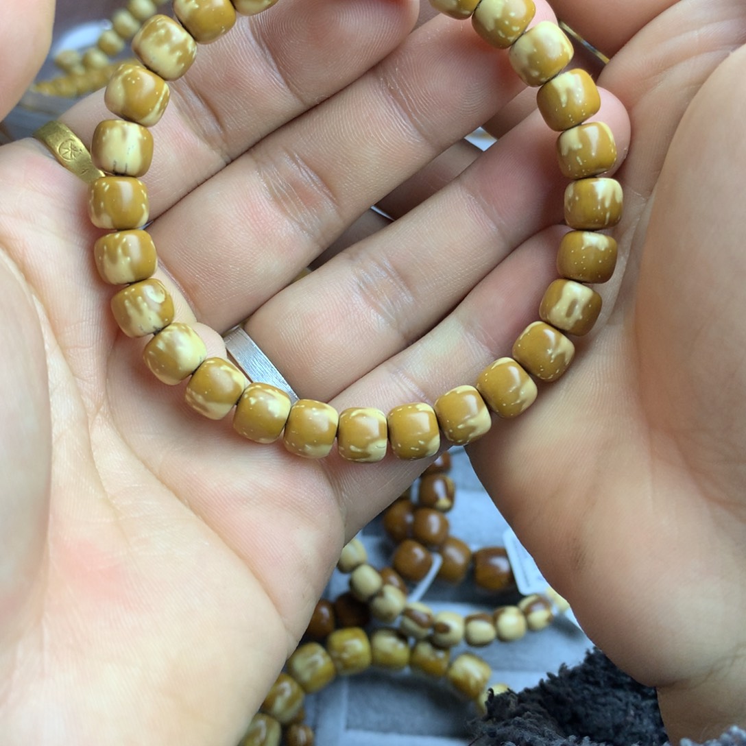 手串紫金鼠实心花皮尺寸8微瑕