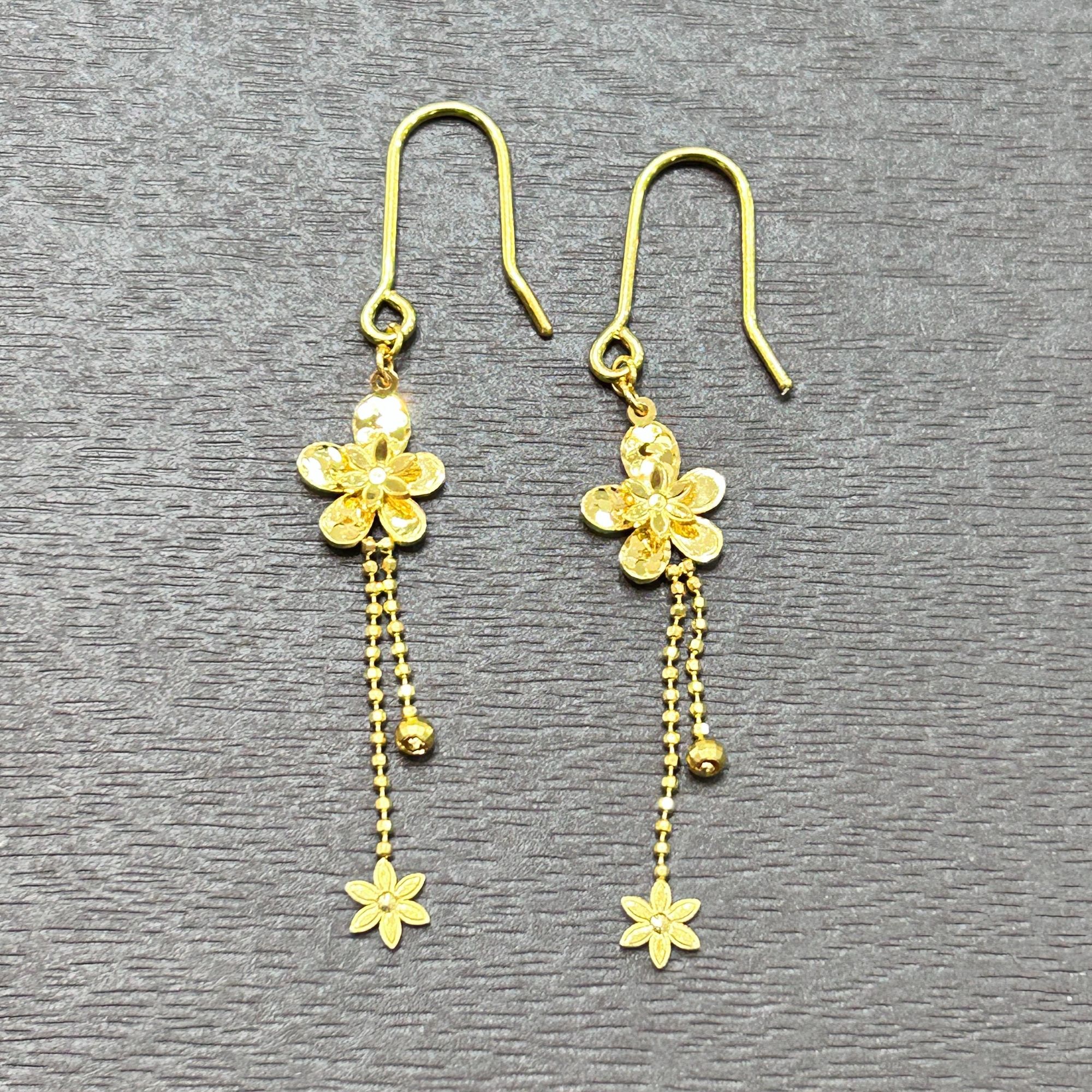 【木子专享】足金999投资金攒黄金鱼鳞小桂花ZBHJE938克重多退少补