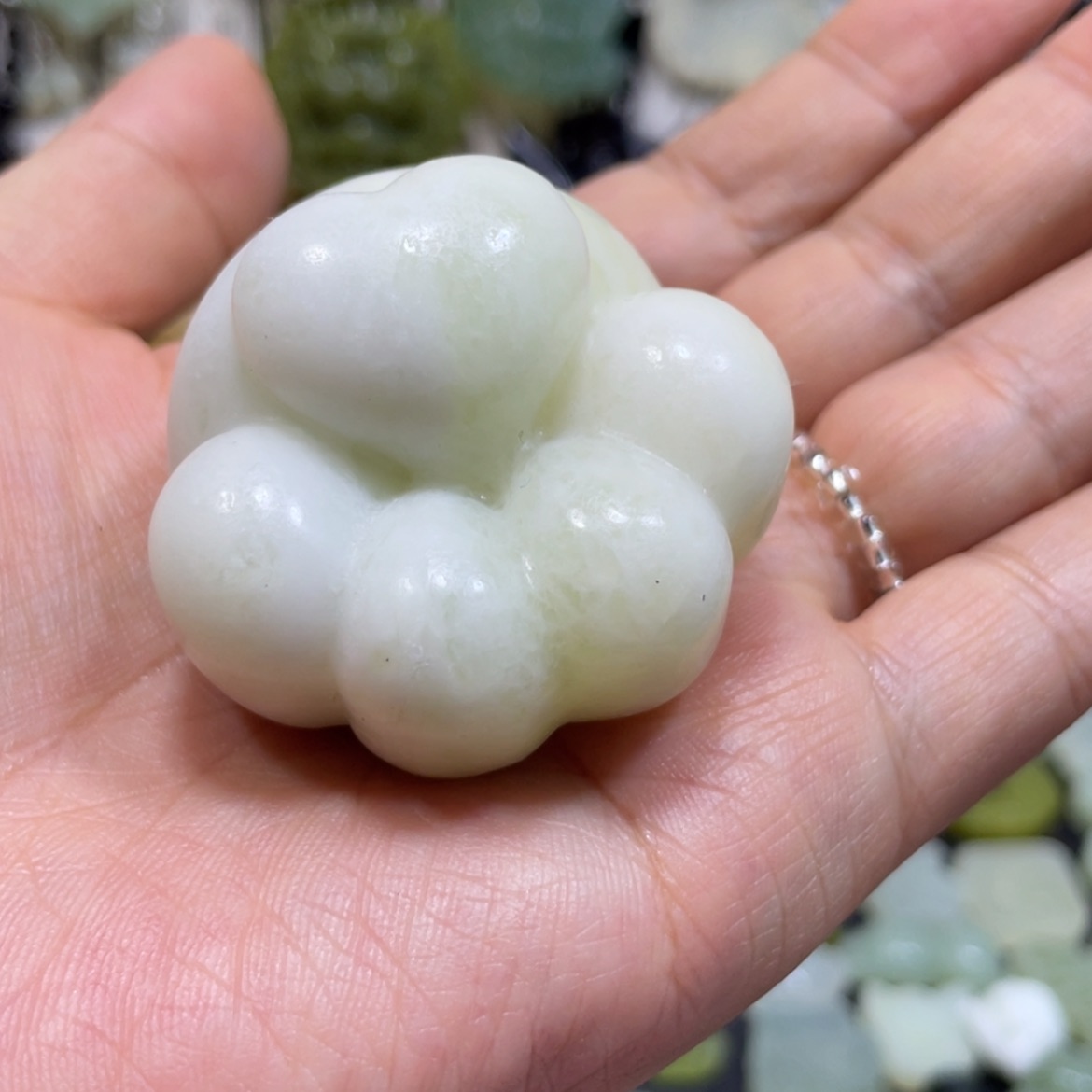 【闪购商品】岫玉未镶嵌颈饰63手把