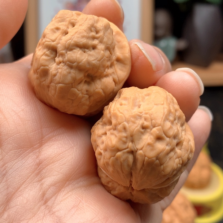 桃核把件青蛙小王子35尺寸