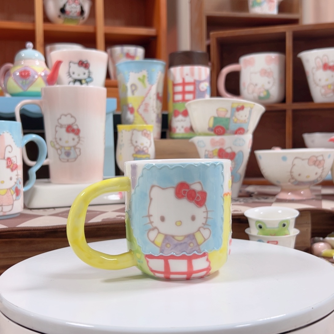 高温釉下彩手作陶瓷