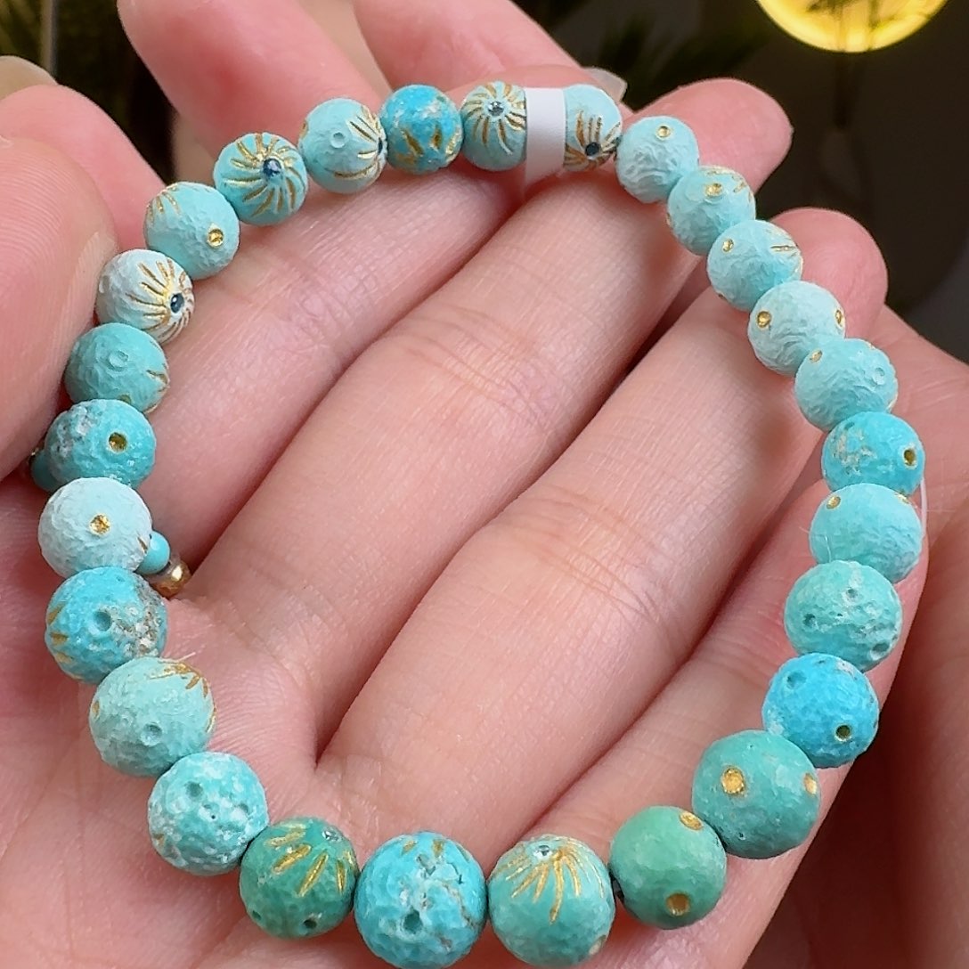 绿松石珠宝奇石未镶嵌