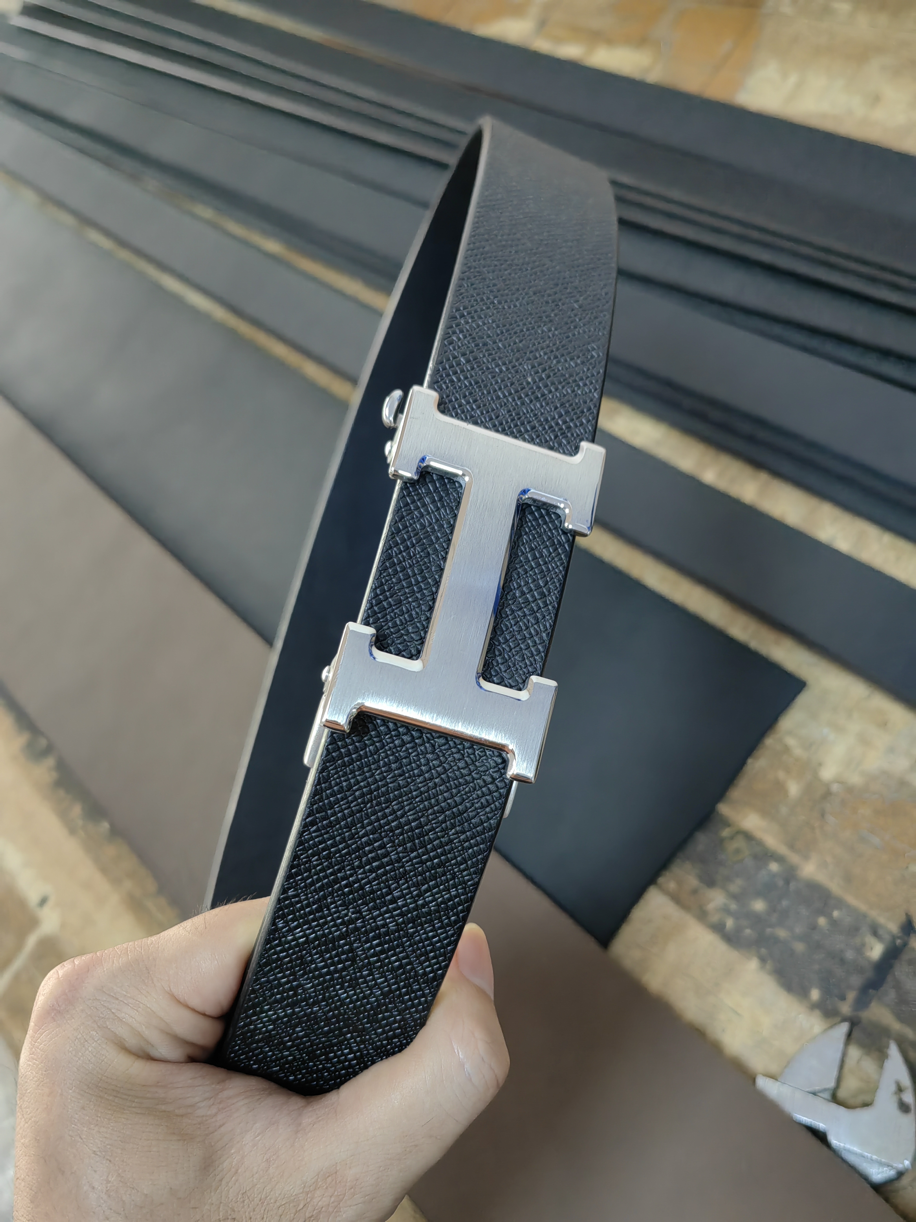 光身成人休闲风百搭男腰带皮带可裁加厚耐磨男士休闲手工定制