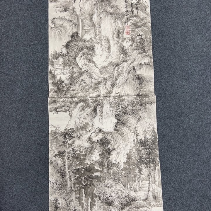 国画纯手绘作品欣赏图