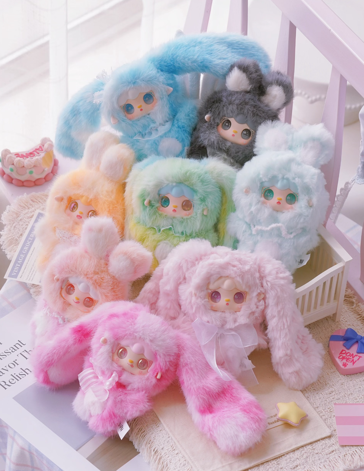 （软fufu）氧氧yooki 跳一跳小兔毛绒盲盒