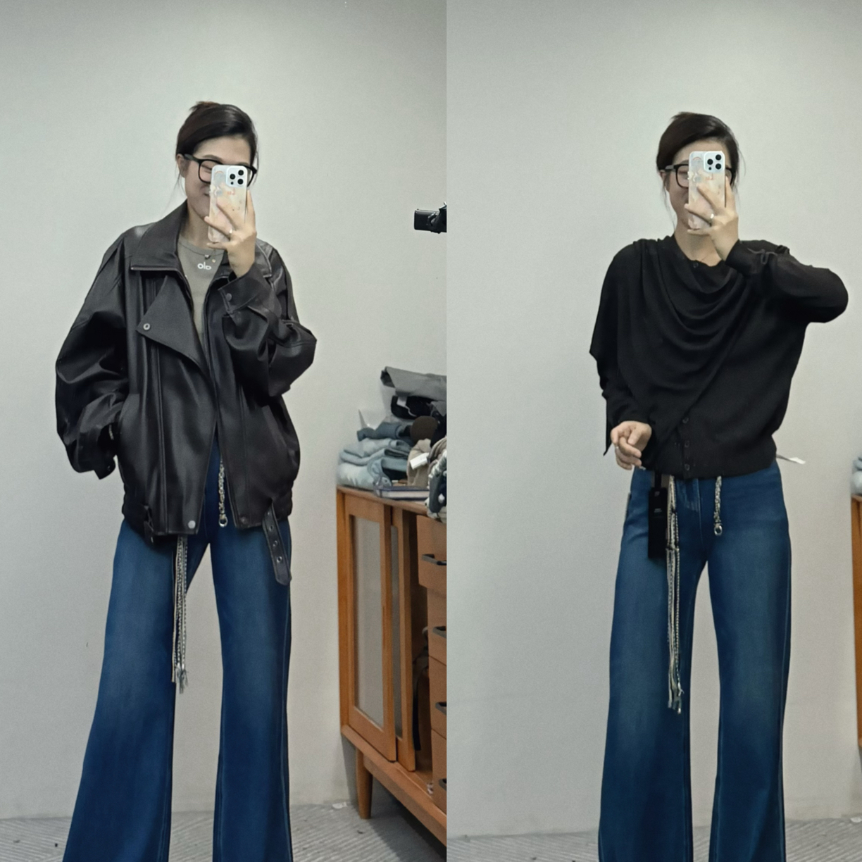 笑笑家皮衣新品外套