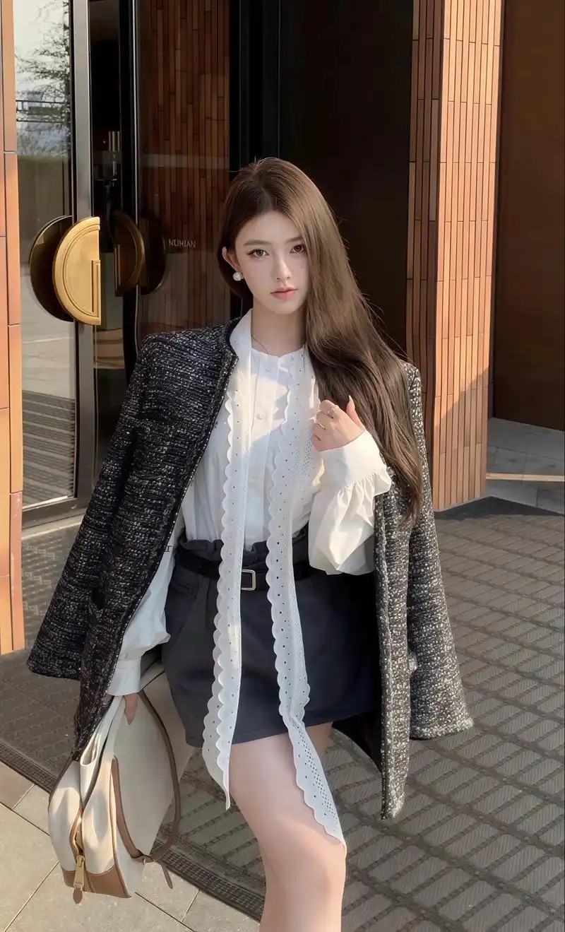 36-96撤柜女装短外套女小香风西服拉链秋季气质韩版