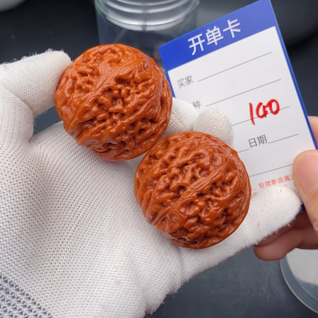 文玩核桃把件44凤凰台140