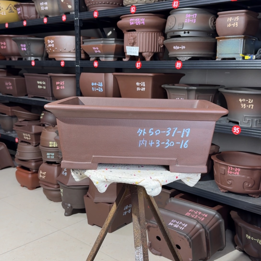 长***义花盆紫泥紫砂花盆