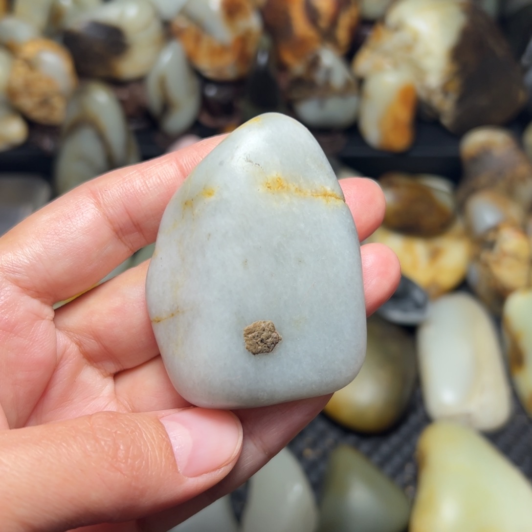 和田玉（青玉）A17未镶嵌