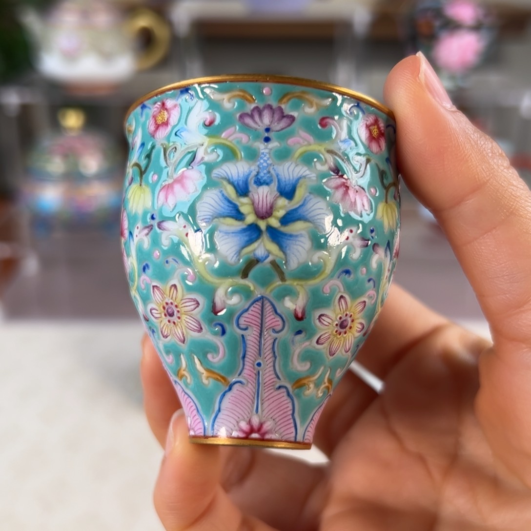 纯手工手绘 高端茶器
