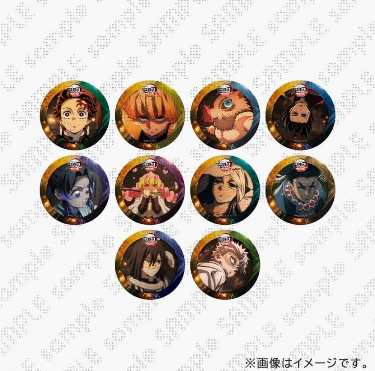 【鬼灭之刃无限城篇】鬼灭之刃无限城篇cafe吧唧徽章盲抽