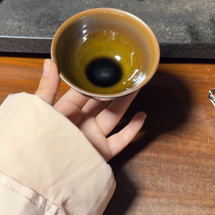 茶盏宋本精工宋瓷柴烧丁述良