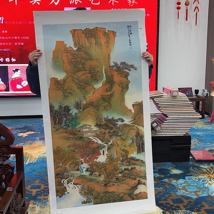 国画国画作品展！