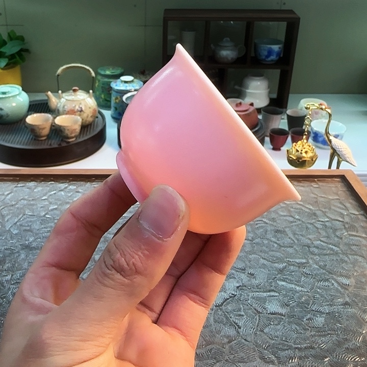 青花瓷器茶具套装茶叶罐个人杯