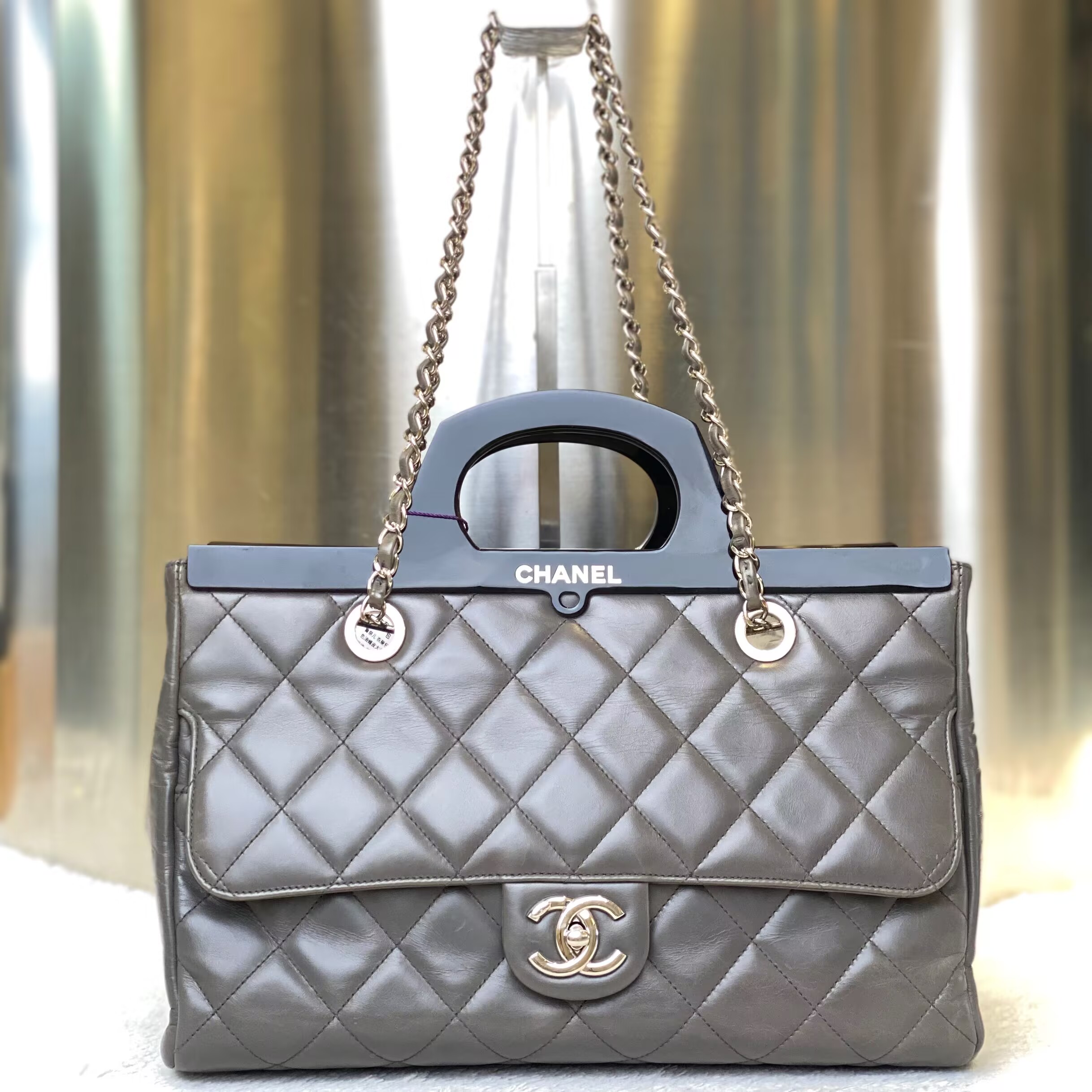 99新 Chanel/香奈儿 爱马98新香奈儿单肩托特1705