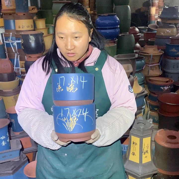 紫砂花盆紫砂花盆盆栽花卉种植