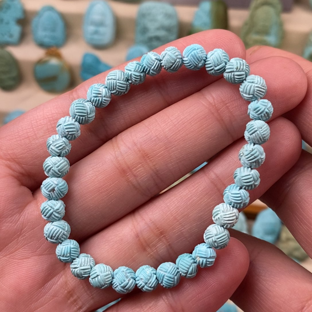 绿松石珠宝奇石未镶嵌