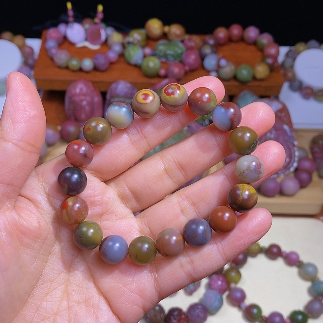 玛瑙/玉髓盐源玛瑙大漏大炸未镶嵌包浆石包玉微瑕单圈10➕