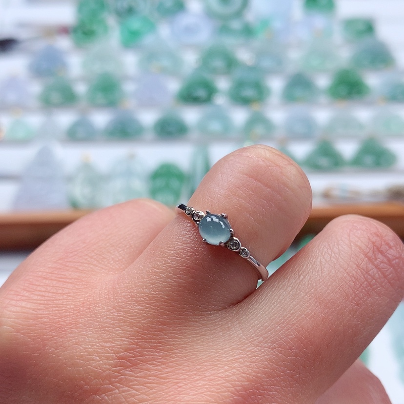 【闪购商品】翡翠吊坠(不含链)银S925镶嵌